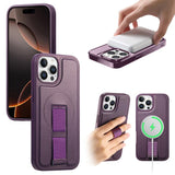 CaseNeo Finger Grip Wristband MagSafe Back Phone Case, For iPhone 14 Pro Max, For iPhone 13 Pro Max, For iPhone 13 Pro, For iPhone 12 / 12 Pro, For iPhone 12 Pro Max