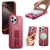 CaseNeo Finger Grip Wristband MagSafe Back Phone Case, For iPhone 14 Pro Max, For iPhone 13 Pro Max, For iPhone 13 Pro, For iPhone 12 / 12 Pro, For iPhone 12 Pro Max