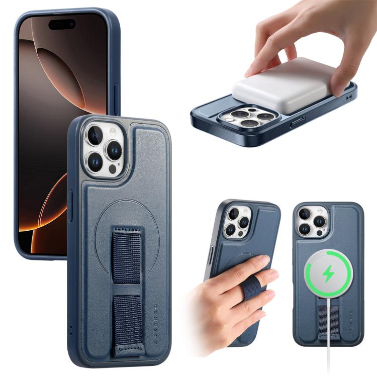 CaseNeo Finger Grip Wristband MagSafe Back Phone Case, For iPhone 14 Pro Max, For iPhone 13 Pro Max, For iPhone 13 Pro, For iPhone 12 / 12 Pro, For iPhone 12 Pro Max