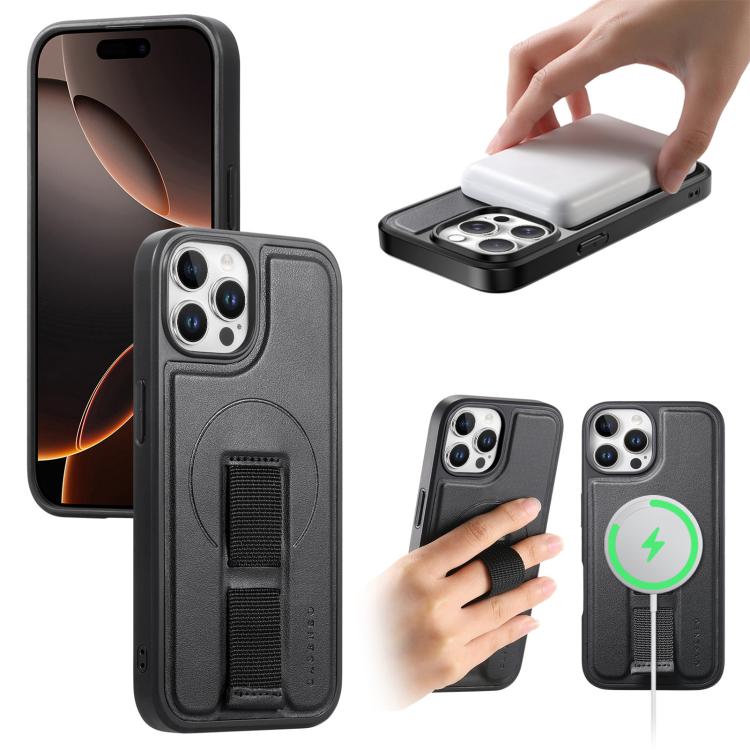 CaseNeo Finger Grip Wristband MagSafe Back Phone Case, For iPhone 14 Pro Max, For iPhone 13 Pro Max, For iPhone 13 Pro, For iPhone 12 / 12 Pro, For iPhone 12 Pro Max