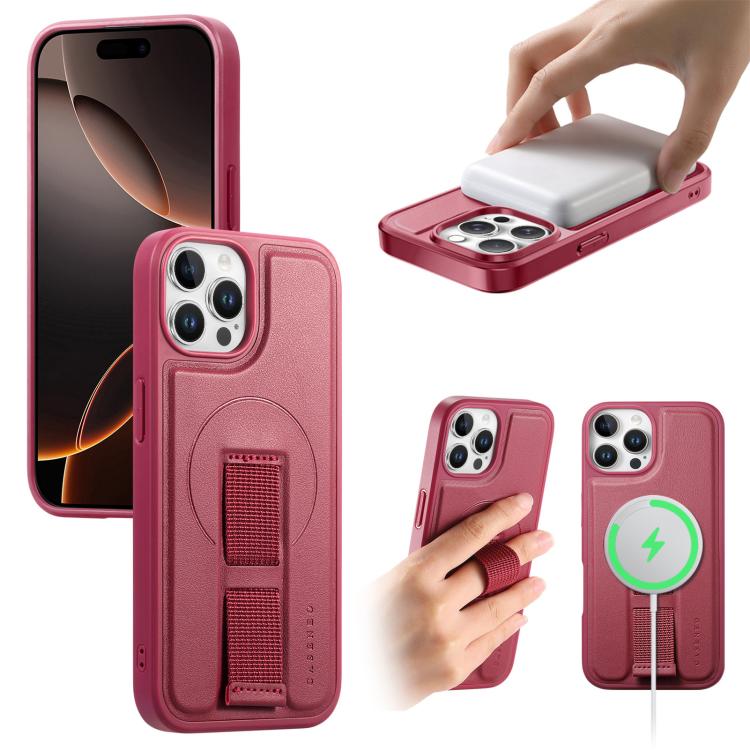 CaseNeo Finger Grip Wristband MagSafe Back Phone Case, For iPhone 14 Pro Max, For iPhone 13 Pro Max, For iPhone 13 Pro, For iPhone 12 / 12 Pro, For iPhone 12 Pro Max