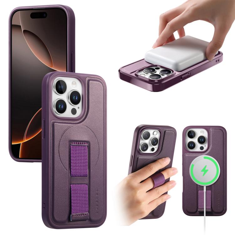 CaseNeo Finger Grip Wristband MagSafe Back Phone Case, For iPhone 14 Pro Max, For iPhone 13 Pro Max, For iPhone 13 Pro, For iPhone 12 / 12 Pro, For iPhone 12 Pro Max