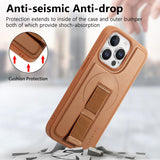 CaseNeo Finger Grip Wristband MagSafe Back Phone Case, For iPhone 14 Pro Max, For iPhone 13 Pro Max, For iPhone 13 Pro, For iPhone 12 / 12 Pro, For iPhone 12 Pro Max