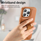 CaseNeo Finger Grip Wristband MagSafe Back Phone Case, For iPhone 14 Pro Max, For iPhone 13 Pro Max, For iPhone 13 Pro, For iPhone 12 / 12 Pro, For iPhone 12 Pro Max