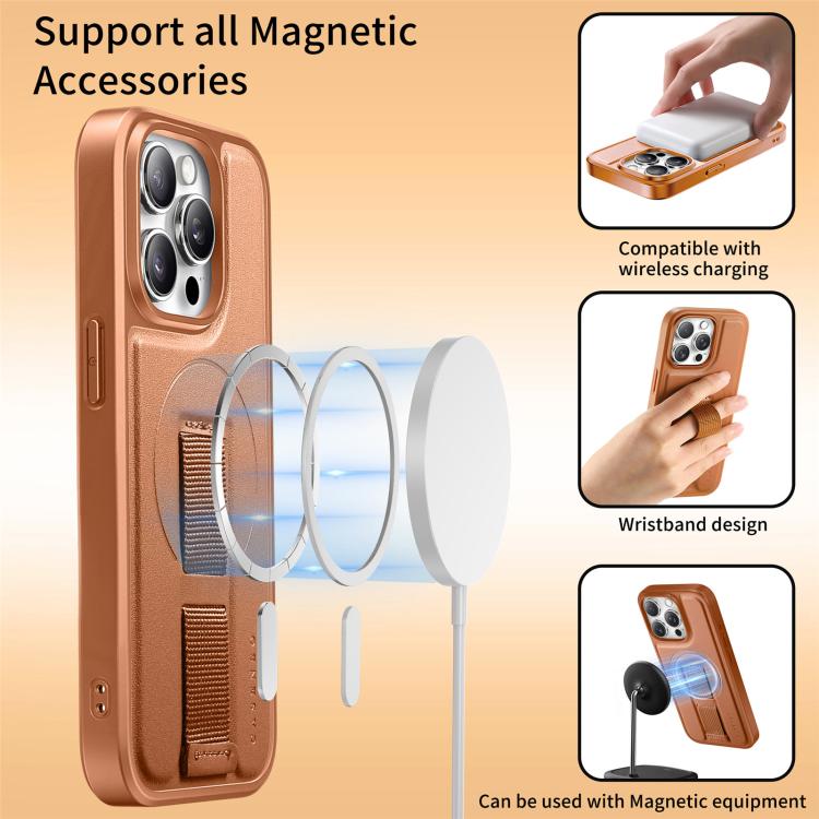 CaseNeo Finger Grip Wristband MagSafe Back Phone Case, For iPhone 14 Pro Max, For iPhone 13 Pro Max, For iPhone 13 Pro, For iPhone 12 / 12 Pro, For iPhone 12 Pro Max