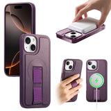 CaseNeo Finger Grip Wristband MagSafe Back Phone Case, For iPhone 16, For iPhone 15 Pro Max, For iPhone 15 Pro, For iPhone 15 Plus, For iPhone 15, For iPhone 14 Plus, For iPhone 14 / 13, For iPhone 14 Pro