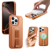 CaseNeo Finger Grip Wristband MagSafe Back Phone Case, For iPhone 16, For iPhone 15 Pro Max, For iPhone 15 Pro, For iPhone 15 Plus, For iPhone 15, For iPhone 14 Plus, For iPhone 14 / 13, For iPhone 14 Pro