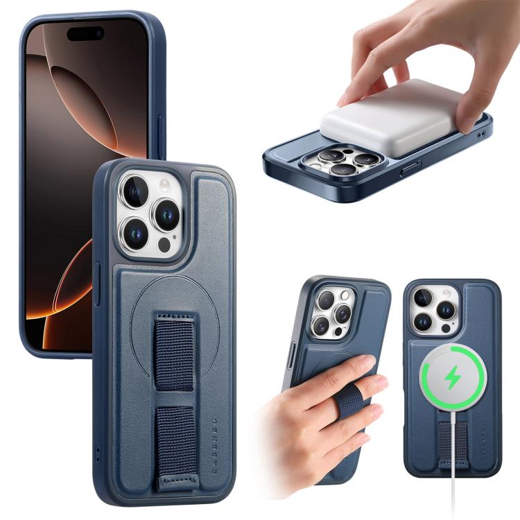 CaseNeo Finger Grip Wristband MagSafe Back Phone Case, For iPhone 16, For iPhone 15 Pro Max, For iPhone 15 Pro, For iPhone 15 Plus, For iPhone 15, For iPhone 14 Plus, For iPhone 14 / 13, For iPhone 14 Pro