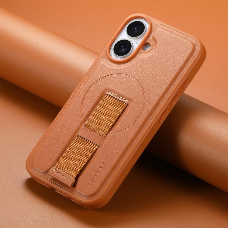 CaseNeo Finger Grip Wristband MagSafe Back Phone Case, For iPhone 16, For iPhone 15 Pro Max, For iPhone 15 Pro, For iPhone 15 Plus, For iPhone 15, For iPhone 14 Plus, For iPhone 14 / 13, For iPhone 14 Pro