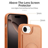 CaseNeo Finger Grip Wristband MagSafe Back Phone Case, For iPhone 17e / 16e, For iPhone 17 Pro Max, For iPhone 17 Pro, For iPhone 17, For iPhone Air, For iPhone 16 Pro Max, For iPhone 16 Pro, For iPhone 16 Plus