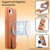 CaseNeo Finger Grip Wristband MagSafe Back Phone Case, For iPhone 17e / 16e, For iPhone 17 Pro Max, For iPhone 17 Pro, For iPhone 17, For iPhone Air, For iPhone 16 Pro Max, For iPhone 16 Pro, For iPhone 16 Plus