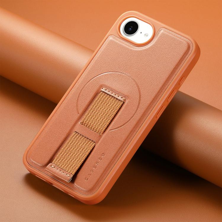 CaseNeo Finger Grip Wristband MagSafe Back Phone Case, For iPhone 17e / 16e, For iPhone 17 Pro Max, For iPhone 17 Pro, For iPhone 17, For iPhone Air, For iPhone 16 Pro Max, For iPhone 16 Pro, For iPhone 16 Plus