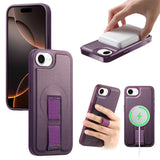 CaseNeo Finger Grip Wristband MagSafe Back Phone Case, For iPhone 17e / 16e, For iPhone 17 Pro Max, For iPhone 17 Pro, For iPhone 17, For iPhone Air, For iPhone 16 Pro Max, For iPhone 16 Pro, For iPhone 16 Plus