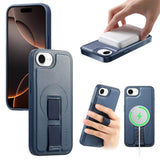 CaseNeo Finger Grip Wristband MagSafe Back Phone Case, For iPhone 17e / 16e, For iPhone 17 Pro Max, For iPhone 17 Pro, For iPhone 17, For iPhone Air, For iPhone 16 Pro Max, For iPhone 16 Pro, For iPhone 16 Plus