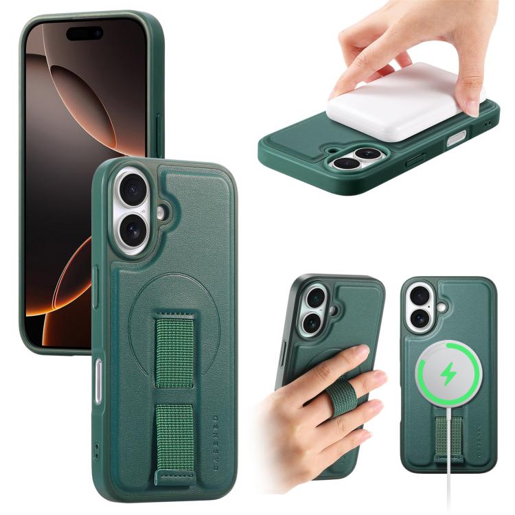 CaseNeo Finger Grip Wristband MagSafe Back Phone Case, For iPhone 17e / 16e, For iPhone 17 Pro Max, For iPhone 17 Pro, For iPhone 17, For iPhone Air, For iPhone 16 Pro Max, For iPhone 16 Pro, For iPhone 16 Plus