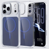 Kalebol Transparent Magnetic MagSafe Skin Feel Phone Case, For iPhone 18 Pro, For iPhone 18 Pro Max, For iPhone 17 Pro Max, For iPhone 17 Pro, For iPhone 17, For iPhone Air