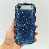 Wave Glitter Sequined Electroplated Phone Case, For iPhone 17 Pro Max, For iPhone 17 Pro, For iPhone 17, For iPhone Air, For iPhone 16 Pro Max, For iPhone 16 Pro