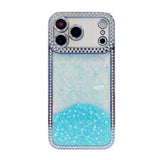 Diamond Gradient Glitter Sequins Plated Phone Case, For iPhone 17 Pro Max, For iPhone 17 Pro, For iPhone 17, For iPhone Air, For iPhone 16 Pro Max, For iPhone 16 Pro