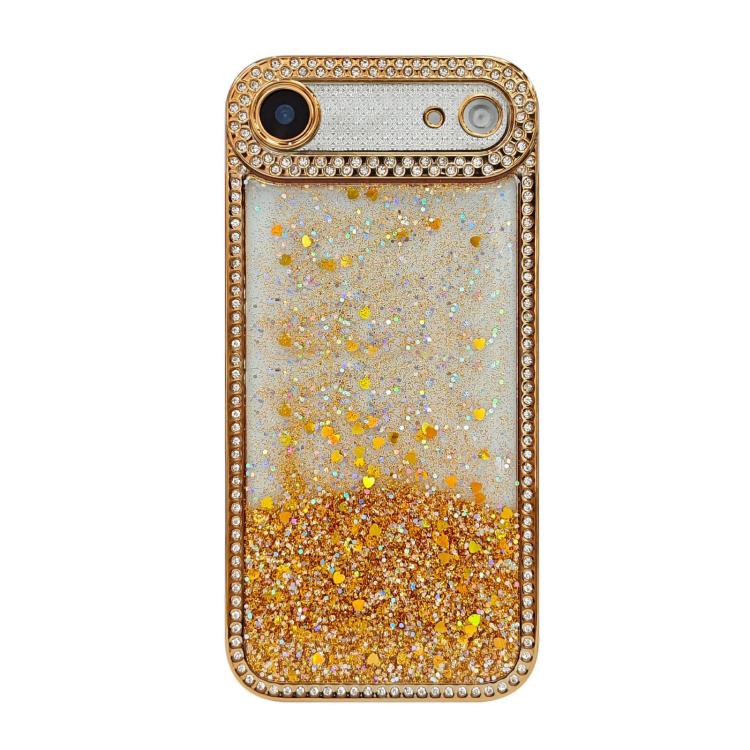 Diamond Gradient Glitter Sequins Plated Phone Case, For iPhone 17e / 16e, For iPhone 17 Pro Max, For iPhone 17 Pro, For iPhone 17, For iPhone Air, For iPhone 16 Pro Max