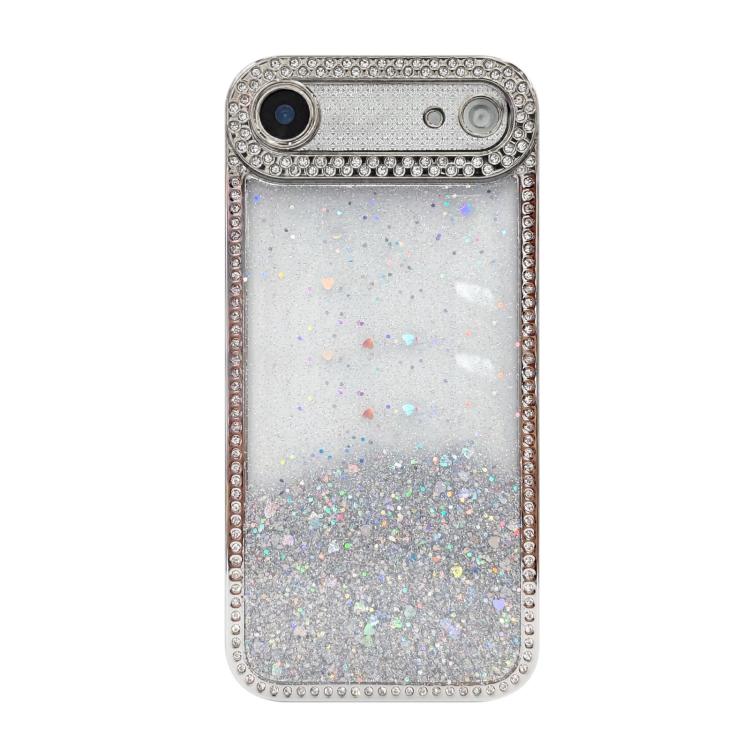Diamond Gradient Glitter Sequins Plated Phone Case, For iPhone 17e / 16e, For iPhone 17 Pro Max, For iPhone 17 Pro, For iPhone 17, For iPhone Air, For iPhone 16 Pro Max