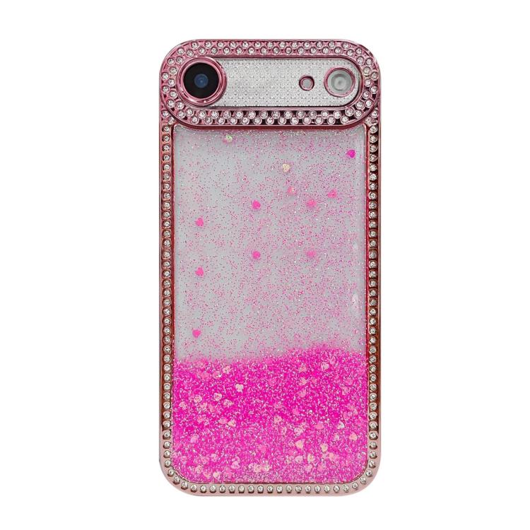 Diamond Gradient Glitter Sequins Plated Phone Case, For iPhone 17e / 16e, For iPhone 17 Pro Max, For iPhone 17 Pro, For iPhone 17, For iPhone Air, For iPhone 16 Pro Max