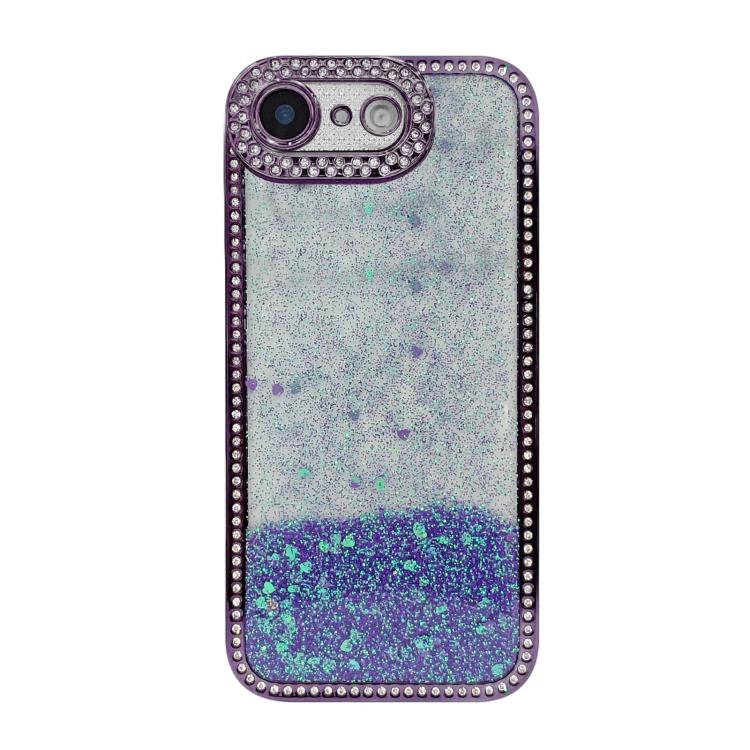 Diamond Gradient Glitter Sequins Plated Phone Case, For iPhone 17e / 16e, For iPhone 17 Pro Max, For iPhone 17 Pro, For iPhone 17, For iPhone Air, For iPhone 16 Pro Max