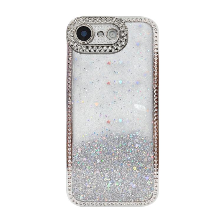 Diamond Gradient Glitter Sequins Plated Phone Case, For iPhone 17e / 16e, For iPhone 17 Pro Max, For iPhone 17 Pro, For iPhone 17, For iPhone Air, For iPhone 16 Pro Max