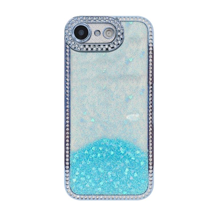 Diamond Gradient Glitter Sequins Plated Phone Case, For iPhone 17e / 16e, For iPhone 17 Pro Max, For iPhone 17 Pro, For iPhone 17, For iPhone Air, For iPhone 16 Pro Max