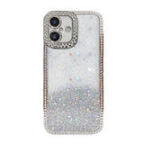 Diamond Gradient Glitter Sequins Plated Phone Case, For iPhone 16 Plus, For iPhone 16, For iPhone 15 Pro Max, For iPhone 15 Pro, For iPhone 15 Plus, For iPhone 15