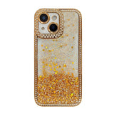 Diamond Gradient Glitter Sequins Plated Phone Case, For iPhone 14 Plus, For iPhone 14, For iPhone 14 Pro, For iPhone 14 Pro Max, For iPhone 13 Pro Max, For iPhone 13 Pro