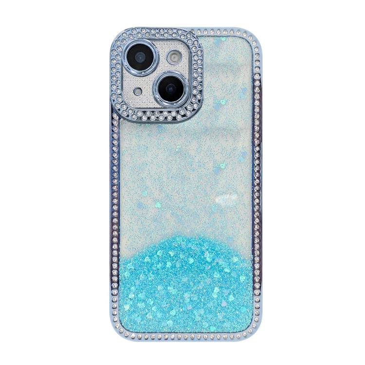 Diamond Gradient Glitter Sequins Plated Phone Case, For iPhone 14 Plus, For iPhone 14, For iPhone 14 Pro, For iPhone 14 Pro Max, For iPhone 13 Pro Max, For iPhone 13 Pro