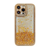 Diamond Gradient Glitter Sequins Plated Phone Case, For iPhone 14 Plus, For iPhone 14, For iPhone 14 Pro, For iPhone 14 Pro Max, For iPhone 13 Pro Max, For iPhone 13 Pro