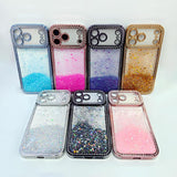 Diamond Gradient Glitter Sequins Plated Phone Case, For iPhone 13