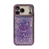 Diamond Sequins Glitter MagSafe Electroplating Phone Case, For iPhone 13