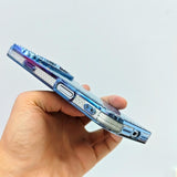 Diamond Sequins Glitter MagSafe Electroplating Phone Case, For iPhone 13