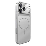 Change to 17 Big Lens Window Frosted MagSafe Phone Case, For iPhone 13 Pro Max, For iPhone 13 Pro, For iPhone 13, For iPhone 12, For iPhone 12 Pro Max, For iPhone 12 Pro, For iPhone 11 Pro Max, For iPhone 11