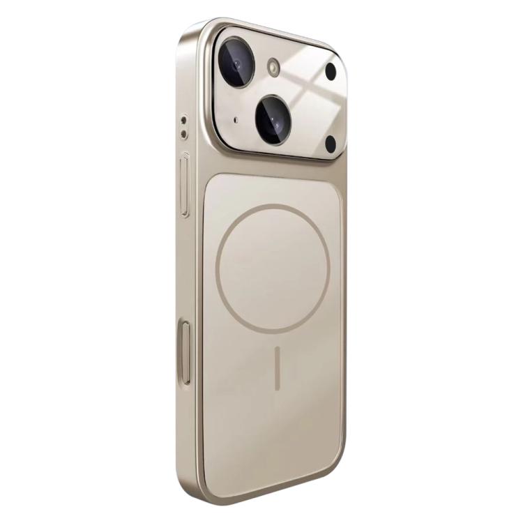 Change to 17 Big Lens Window Frosted MagSafe Phone Case, For iPhone 15 Pro Max, For iPhone 15 Pro, For iPhone 15 Plus, For iPhone 15, For iPhone 14 Plus, For iPhone 14, For iPhone 14 Pro, For iPhone 14 Pro Max