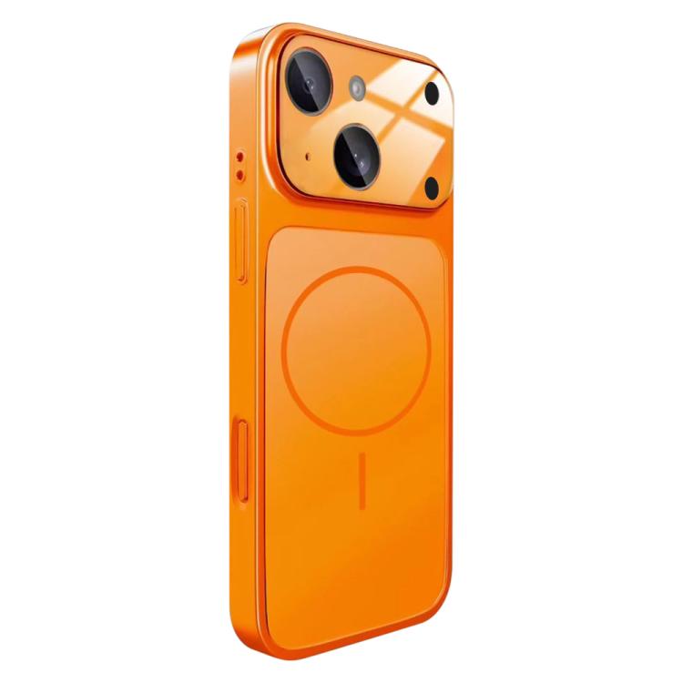 Change to 17 Big Lens Window Frosted MagSafe Phone Case, For iPhone 15 Pro Max, For iPhone 15 Pro, For iPhone 15 Plus, For iPhone 15, For iPhone 14 Plus, For iPhone 14, For iPhone 14 Pro, For iPhone 14 Pro Max