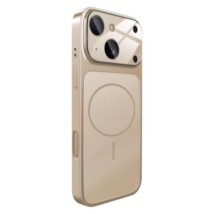 Change to 17 Big Lens Window Frosted MagSafe Phone Case, For iPhone 15 Pro Max, For iPhone 15 Pro, For iPhone 15 Plus, For iPhone 15, For iPhone 14 Plus, For iPhone 14, For iPhone 14 Pro, For iPhone 14 Pro Max