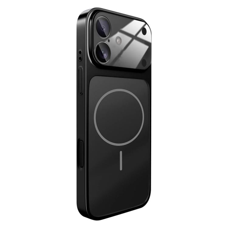 Change to 17 Big Lens Window Frosted MagSafe Phone Case, For iPhone 17 Pro Max, For iPhone 17 Pro, For iPhone 17, For iPhone Air, For iPhone 16 Pro Max, For iPhone 16 Pro, For iPhone 16 Plus, For iPhone 16
