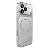 Change to 17 Big Lens Window Frosted MagSafe Phone Case, For iPhone 17 Pro Max, For iPhone 17 Pro, For iPhone 17, For iPhone Air, For iPhone 16 Pro Max, For iPhone 16 Pro, For iPhone 16 Plus, For iPhone 16