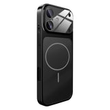 Change to 17 Big Lens Window Frosted MagSafe Phone Case, For iPhone 17 Pro Max, For iPhone 17 Pro, For iPhone 17, For iPhone Air, For iPhone 16 Pro Max, For iPhone 16 Pro, For iPhone 16 Plus, For iPhone 16