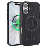 Kalebol Carbon Fiber MagSafe Phone Case, For iPhone 17 Pro Max, For iPhone 17 Pro, For iPhone 17, For iPhone Air, For iPhone 16 Pro Max, For iPhone 16 Pro, For iPhone 16 Plus, For iPhone 16