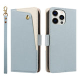 Litchi Texture Wallet Mirror Leather Phone Case, For iPhone 11 Pro
