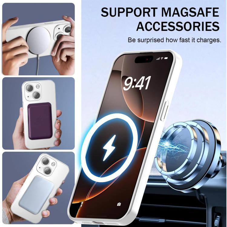 Ultra thin Metallic TPU MagSafe Phone Case with Lens Film, For iPhone 14 Plus, For iPhone 14, For iPhone 14 Pro, For iPhone 14 Pro Max, For iPhone 13 Pro Max, For iPhone 13 Pro, For iPhone 13