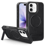 Multi-function Holder MagSafe PU Phone Case, For iPhone 17 Pro Max, For iPhone 17 Pro, For iPhone 17, For iPhone  Air