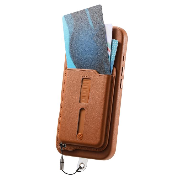 Detachable Magnetic Card Bag Phone Case with Finger Ring Grip & Anti-loss Rope, For iPhone 16, For iPhone 15 Pro Max, For iPhone 15 Pro, For iPhone 15 Plus, For iPhone 15, For iPhone 14 Plus