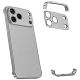Ultra-thin Frameless Titanium Alloy Four Corner Shockproof Phone Case, For iPhone 17 Pro Max, For iPhone 17 Pro, For iPhone 17, For iPhone Air