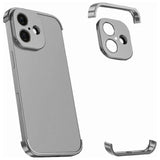 Ultra-thin Frameless Titanium Alloy Four Corner Shockproof Phone Case, For iPhone 17 Pro Max, For iPhone 17 Pro, For iPhone 17, For iPhone Air