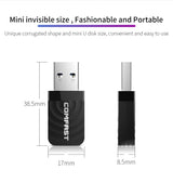COMFAST CF-812AC USB WiFi Adapter-1300 Mbps USB di Rete Wireless wiFi, CF-812AC
